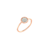 18K Gold & Diamond Ring For Women KLR-191